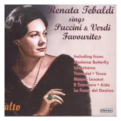 CD Renata Tebaldi: Renata Tebaldi Sings Puccini & Verdi Favourites