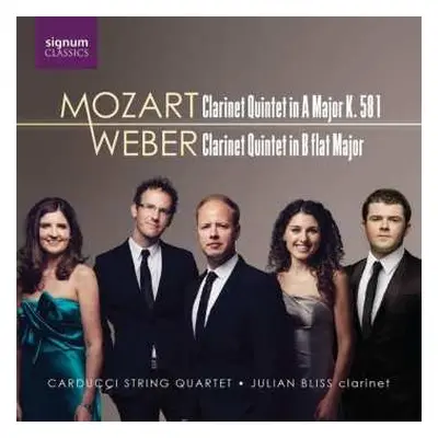 CD Wolfgang Amadeus Mozart: Mozart & Weber Quintets