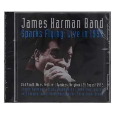 CD The James Harman Band: Sparks Flying: Live In 1992