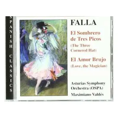 CD Manuel de Falla: El Sombrero De Tres Picos - El Amor Brujo