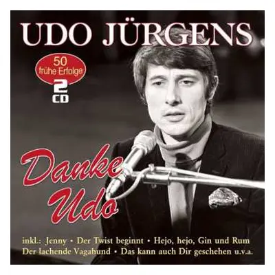 2CD Udo Jürgens: Danke Udo: 50 Frühe Erfolge