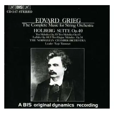 CD Edvard Grieg: The Complete Music For String Orchestra