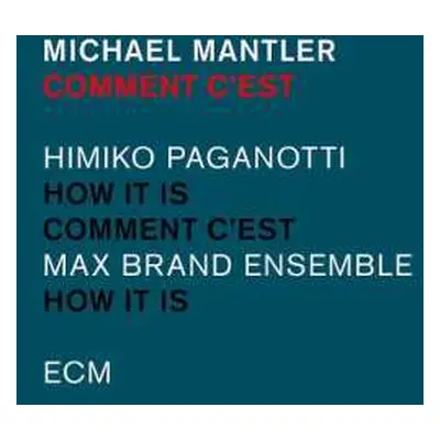 CD Michael Mantler: Comment C'est