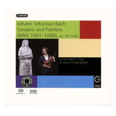 2SACD Johann Sebastian Bach: Sonaten Und Partiten (BWV 1001-1006), Arr. Für Viola