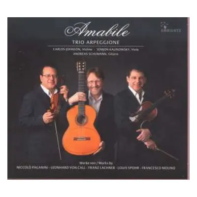 CD Niccolò Paganini: Trio Arpeggione - Amabile