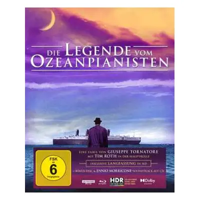 CD/3Blu-ray Various: Die Legende Vom Ozeanpianisten (special Edition) (ultra Hd Blu-ray & Blu-ra