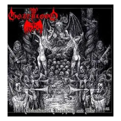 LP Goatblood: Adoration Of Blasphemy And War LTD