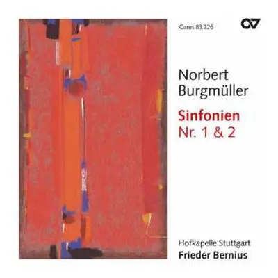 CD Frieder Bernius: Sinfonien Nr. 1 & 2