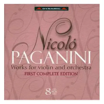 8CD Niccolò Paganini: Werke Für Violine & Orchester