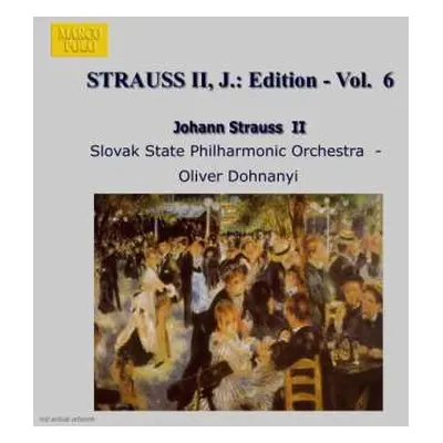 CD Johann Strauss II: Johann Strauss Edition Vol.6