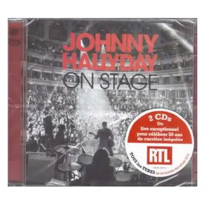 2CD Johnny Hallyday: On Stage