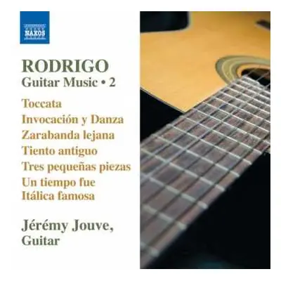 CD Joaquín Rodrigo: Gitarrenwerke Vol.2