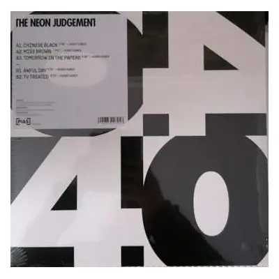 LP The Neon Judgement: [PIAS] 40