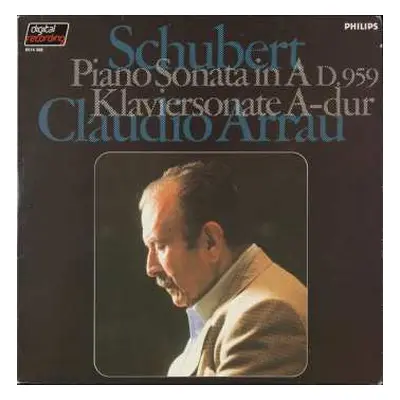 CD Franz Schubert: Klaviersonaten = Piano Sonatas D 958 & D 959