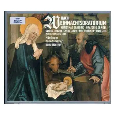 3CD Johann Sebastian Bach: Weihnachtsoratorium = Christmas Oratorio = Oratorio De Noël