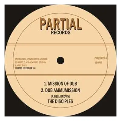 EP The Disciples: Mission Of Dub