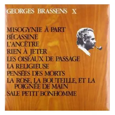 LP Georges Brassens: X