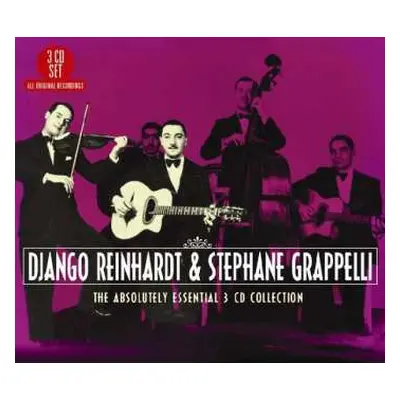 3CD Django Reinhardt: The Absolutely Essential 3 CD Collection