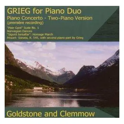 CD Goldstone And Clemmow: Grieg For Piano Duo