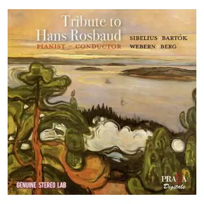 CD Berg Webern Sibelius Bartok: Hans Rosbaud - Tribute To Hans Rosbaud