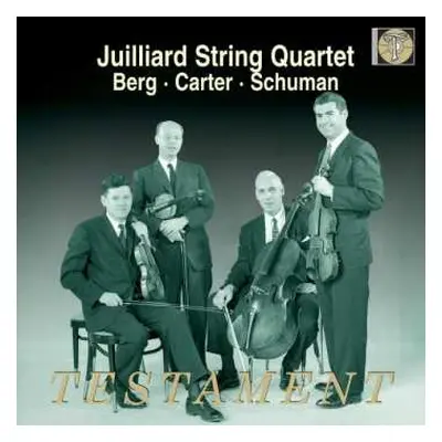 CD Juilliard String Quartet: Plays Berg, Carter, Schuman