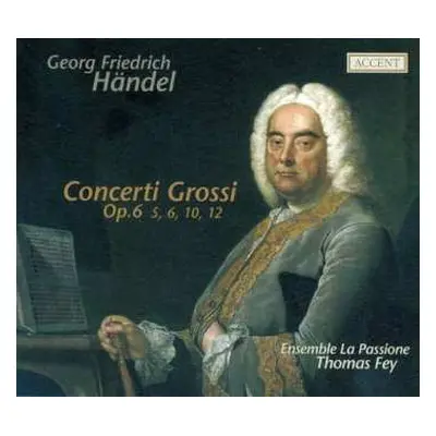 CD Georg Friedrich Händel: Concerti Grossi Op.6 Nr.5,6,10,12