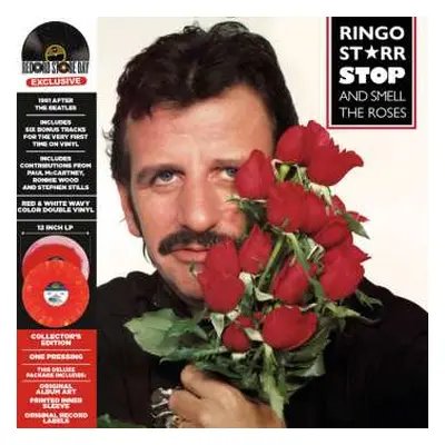 2LP Ringo Starr: Stop & Smell The Roses (coloured Vinyl)