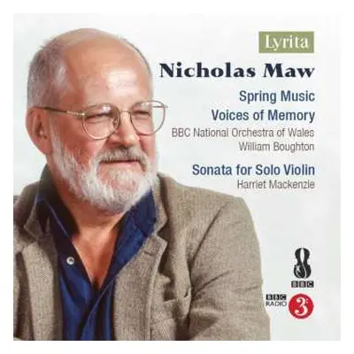 CD The BBC National Orchestra Of Wales: Spring Music / Voices Of Memory / Sonata For Solo Violin