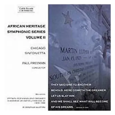 CD Paul Freeman: African Heritage Symphonic Series • Volume II