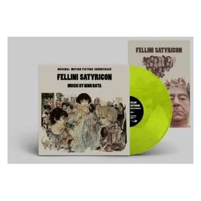 LP Nino Rota: Fellini Satyricon - Original Motion Picture Soundtrack LTD | CLR