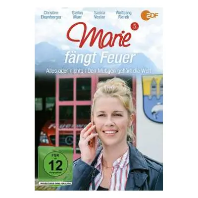 DVD Various: Marie Fängt Feuer 5: Alles Oder Nichts / Den Mutigen Gehört Die Welt