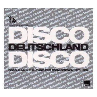 CD Various: Disco Deutschland Disco (Disco, Funk & Philly Anthems From Germany 1975-1980)