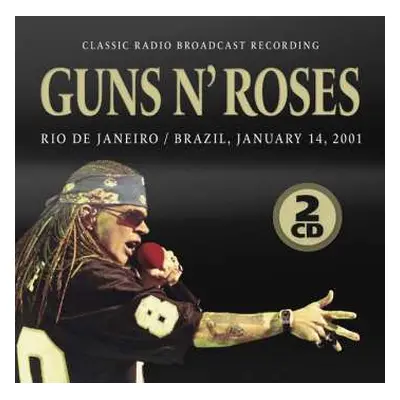 2CD Guns N' Roses: Rio De Janeiro, January 14, 2001