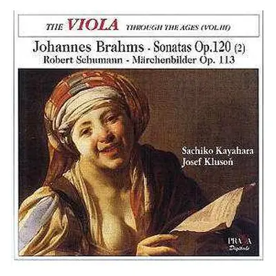 CD Johannes Brahms: Sonaten Für Viola & Klavier Op.120 Nr.1 & 2