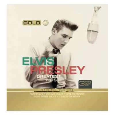 3CD Elvis Presley: Gold Elvis Presley Greatest Hits