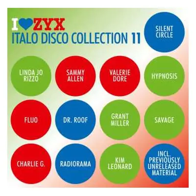 3CD Various: I Love ZYX Italo Disco Collection 11