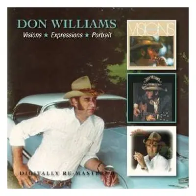 2CD Don Williams: Visions / Expressions / Portrait