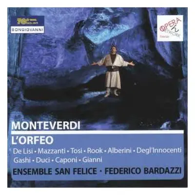 2CD Claudio Monteverdi: L'orfeo