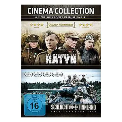 DVD Various: Das Massaker Von Katyn / Schlacht Um Finnland