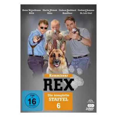 3DVD Various: Kommissar Rex Staffel 6