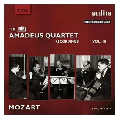 5CD/Box Set Wolfgang Amadeus Mozart: The RIAS Recordings, Vol. III