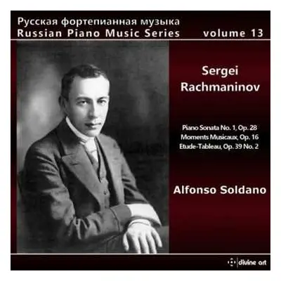 CD Sergei Vasilyevich Rachmaninoff: Russian Piano Music Series Vol. 13 - Sergei Rachmaninov