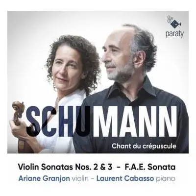 CD Robert Schumann: Ariana Granjon & Laurent Cab Asso - Schumann Chant Du Repuscule