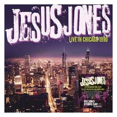 2LP Jesus Jones: Live in Chicago 1990 CLR