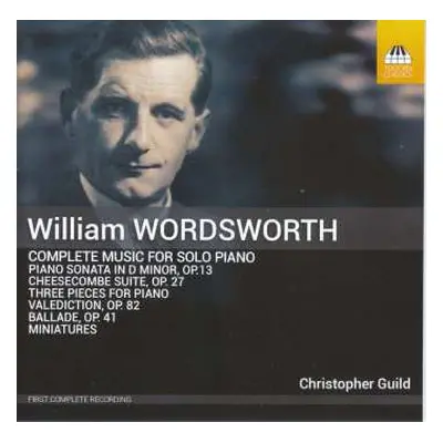 CD William Wordsworth: Complete Music For Solo Piano