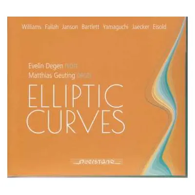 CD Carter Williams: Evelin Degen & Matthias Geuting - Elliptic Curves