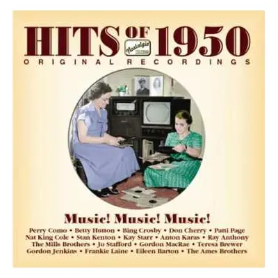 CD Various: Hits Of 1950 - Music! Music! Music!