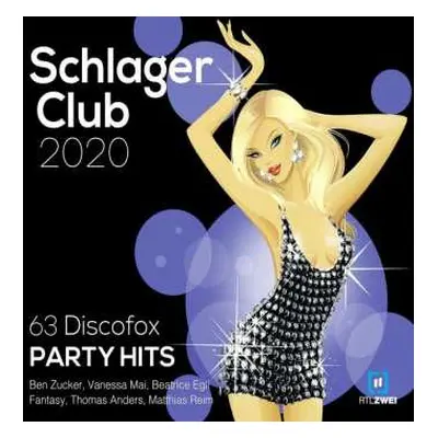 3CD Various: Schlager Club 2020 - 63 Discofox Party Hits