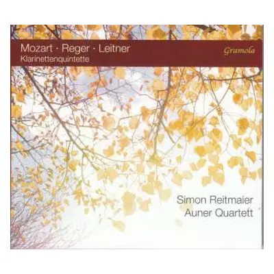 CD Wolfgang Amadeus Mozart: Klarinettequintette