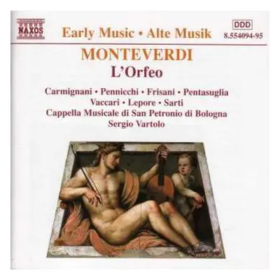 2CD Claudio Monteverdi: L'Orfeo